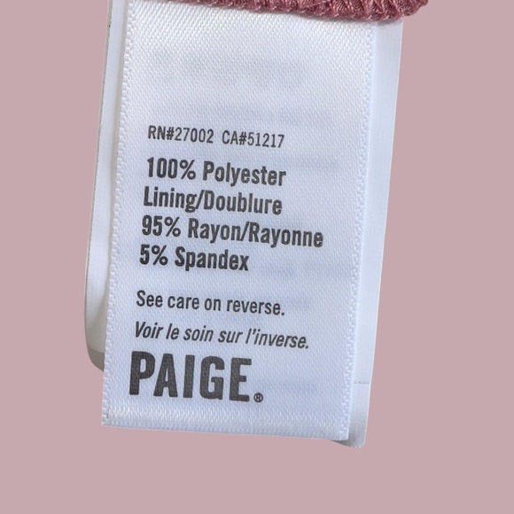 Paige Dijon Bodysuit in Lipstick Pink Small - Picture 5 of 14